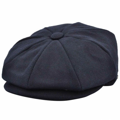 Peaky Newsboy Herringbone Tweed Wolle Baker Boy Gatsby schwarz Mütze Flatcap S-XXL - Bild 29 von 47