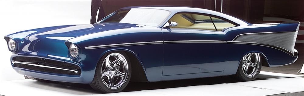 57Chevy1957Chevrolet55Classic1Custom Built Metal Model24Concept Hot Rod Race Car