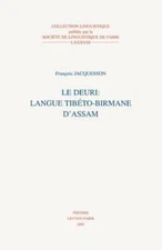 Le Deuri : Langue Tibeto-birmane D'assam, Paperback by Jacquesson, F., Like N...