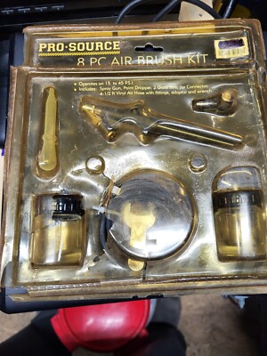 Pro Source AIR BRUSH KIT Package Plastic Brittle New Old Stock | eBay