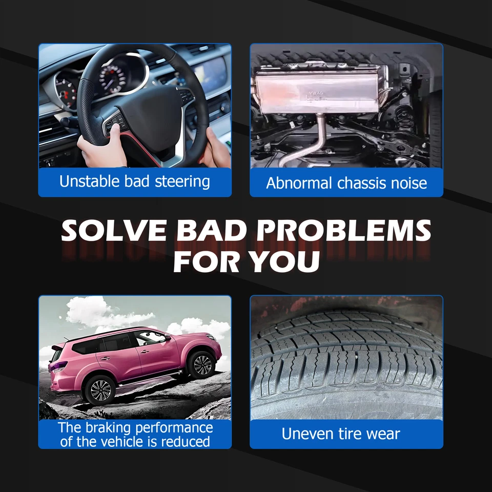 Brazos de control superiores delanteros de elevación de 2-4" para Silverado Sierra 1500 Tahoe 2007-2018 Foto 4 de 4