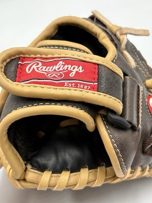 Gant De Baseball Rawlings RHT H120BRC 12" - Cuir Marron - Droitier - Jeune - Occasion
