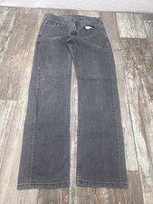 Levi's 559 Jeans Men's 33x34 Black/gray Relaxed Fit Straight Leg Stretch 32x32