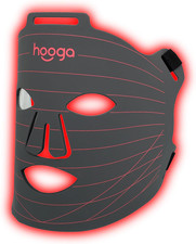 Hooga Red Light Therapy LED Mask, Tri Chip Leds, 630Nm and 660Nm Red, 850Nm near