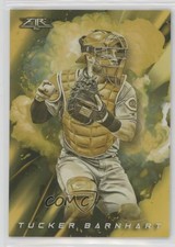 2018 Topps Fire Cannons Gold Minted Tucker Barnhart #C-6 4vo
