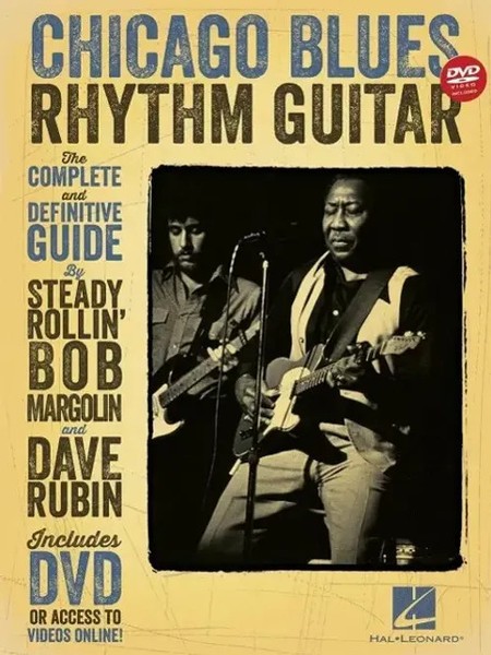 Chicago Blues Rhythm Guitar Method For Electric Guitar Bob Margolin Authentic...-image