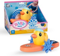 BABY born Splish Splash Surfing Berta, Colourful Bath Toy with Wind up Wheels a