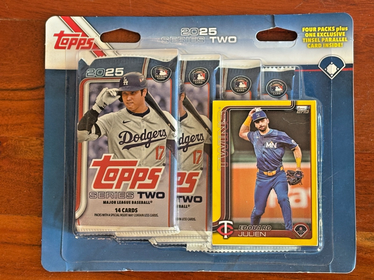 Caja para pasatiempos de béisbol Topps Serie 2 2025, 4 unidades - 2025 - MX