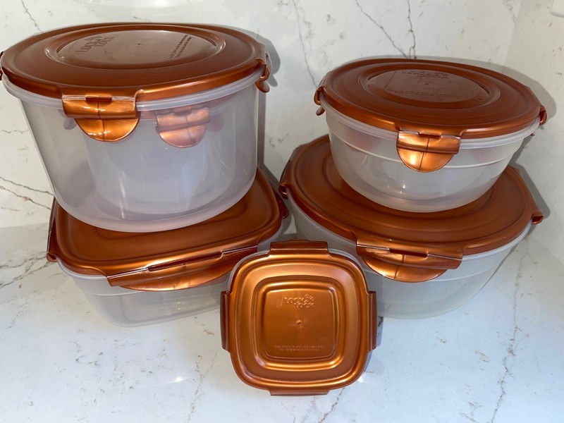 LocknLock 11-Piece Variety Storage Set Copper NEW food storage Lock & Lock