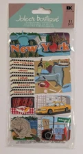 Jolee's New York United States Travel Scrapbooking Stickers