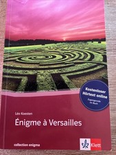 Lehrbuch - Klett Verlag : Énigme à Versailles Léo Koesten - ( N10 )