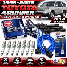 For Toyota 4runner Tacoma 3.4l V6 1996-2002 Tune Up Kit Ngk Wires For Toyota 4runner Tacoma 3.4l V6 1996-2002 Tune Up Kit Ngk Wires