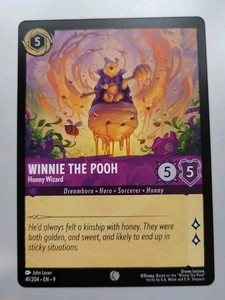 winnie the pooh lorcana card Disney Lorcana Tcg JP Ver. Official Card Sleeve [Winnie The Pooh, The Honey Wizard] (Card Sleeve) main image 0