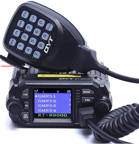 QYT KT-8900D GMRS Radio mobilne Dwuzakresowy odbiornik - Zdjęcie 2 z 13