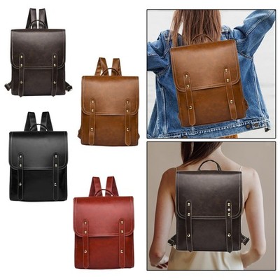 Damen Rucksack Minimalistischer Stil Weibliche Handtasche Trendy Freizeit Schultertasche für