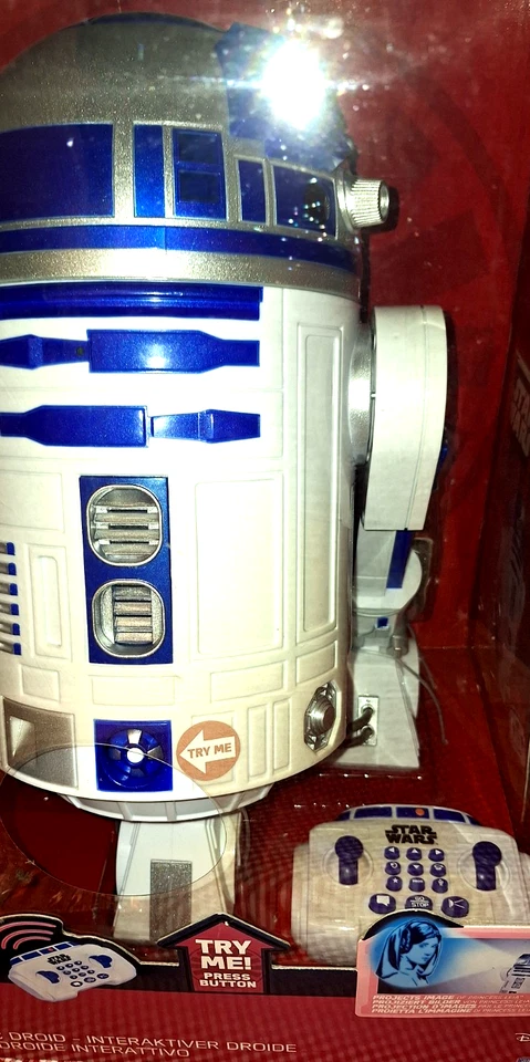 Star Wars R2-D2 R2D2 ca. 45cm Sammlerstück OVP ungeöffnet inc. Ferngesteuert - Bild 2 von 4