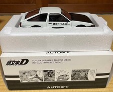 Autoart Initial D Toyota Sprinter Trueno AE86 Project D Ver 1/18 Diecast