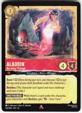 Aladdin Barreling Through 123/204 Whispers in the Well Disney Lorcana