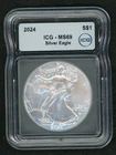 2024-W Silver Eagle ICG-MS69