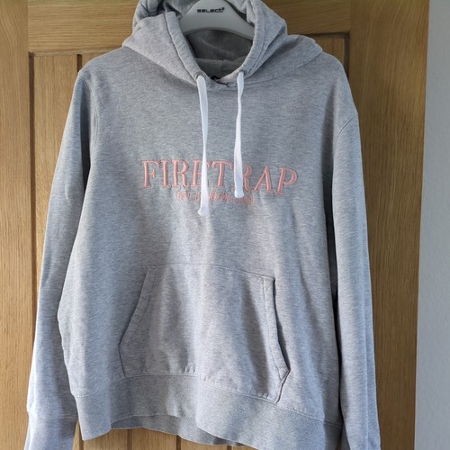 Firetrap Ladies Grey Hoodie Size 16 - Picture 2 of 4