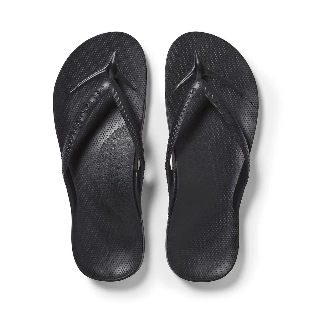Archies Unisex Arch Support Flip Flops Black - BLK-HAS, Black
Opens in a new window or tab