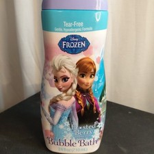 Disney Frozen Frosted Berry Scented Bubble Bath 24 Oz Tear Free Hypoallergenic