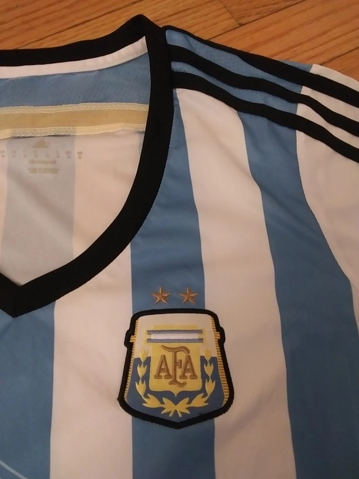 Argentina National Football Team Adidas Climacool 2013 Women's Jersey Size M - Image 3 of 4