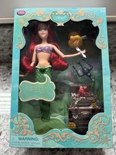 NEW Disney Store The Little Mermaid 2015 Singing Ariel Deluxe Doll