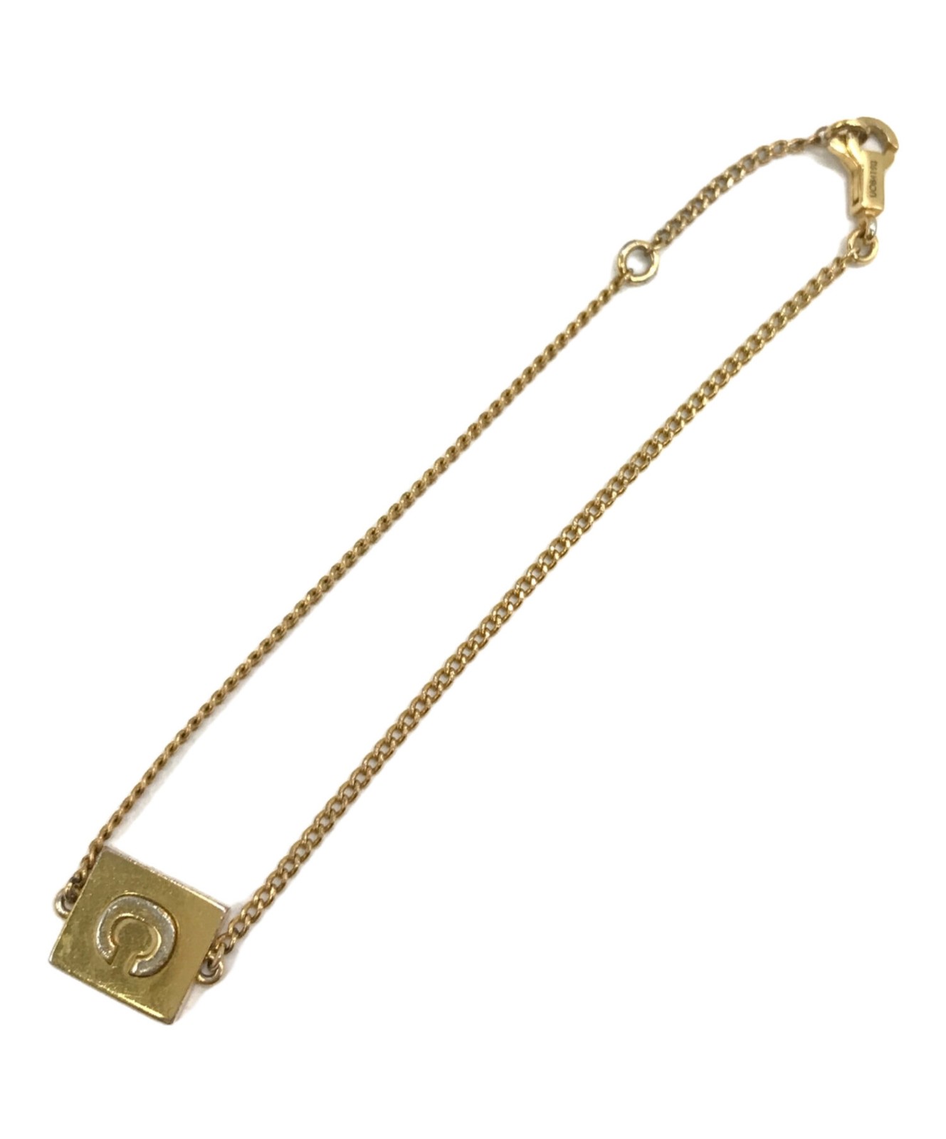 CELINE Bracelet Alphabet Charm Authentic From Japan
