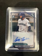 2024 Bowman 1st - Ben Williamson Auto - Seattle Mariners