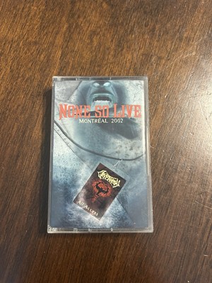 None So Live by Cryptopsy (Cassette, 2022)