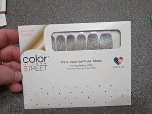 New Color Street Nail Polish Strips Pacific Waters FDG147 NIP