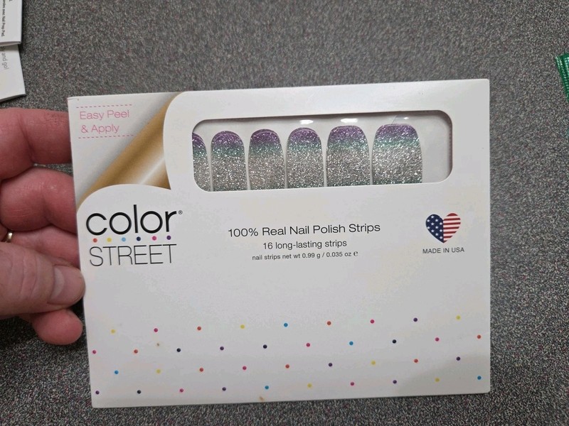 New Color Street Nail Polish Strips Pacific Waters FDG147 NIP