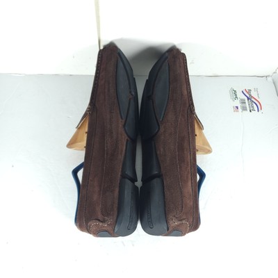Men\'s Dark Brown Suede Slip-On Loafers HARMONY 783/ NEW! Size 8 Men main image 3