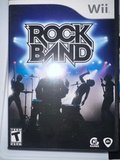 Rock Band for the Nintendo Wii! Used in case with manual.