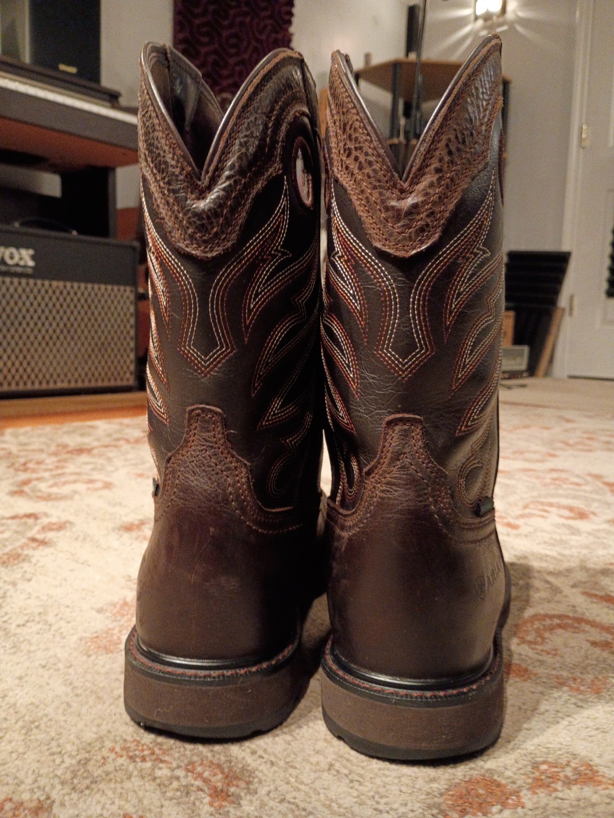 ARIAT GROUNDWORK LEATHER WATERPROOF WELLINGTON WO… - image 8