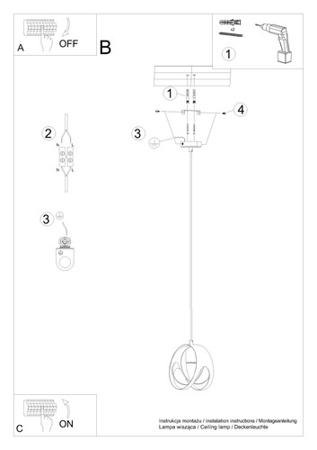 Colgante Bola Negro Ø 16CM Redondo Metal E27 Pendelleuchte Mesa de Comedor - Imagen 4 de 4