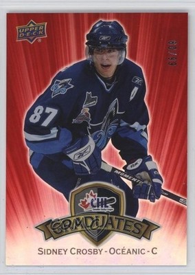 2022-23 Upper Deck CHL Graduates Red 60/99 Sidney Crosby #CG3 1ik9