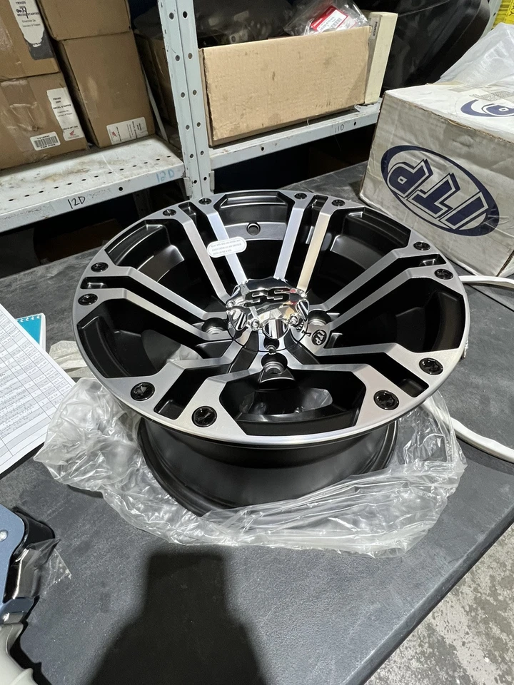 ITP Delta SS212 Alloy Wheel - 12X7 - Image 2 of 3