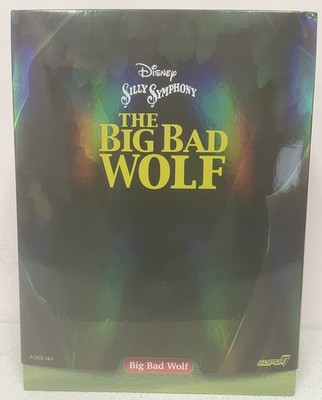 Super7 Disney Silly Symphony The Big Bad Wolf 7 inch action figure NEW MIB!