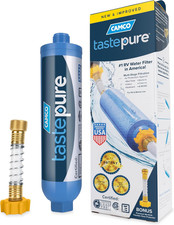 Filtre à eau Tastepure pour camping-car - Filtre à eau avancé pour camping-car en ligne avec tuyau flexible