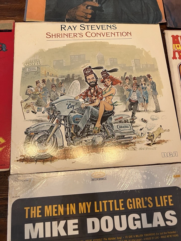 Lot of 10 Vintage Vinyl Comedy LPs Please See Pictures and Description - Image 4 of 4