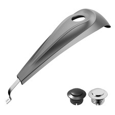 Low-Profile Tank Dash Console Fuel Gas Tank Cap Fit for 2009-2023 Harley