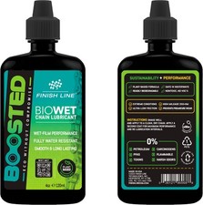 FINISH LINE Lubrifiant de chaîne humide biodégradable BOOSTED BIO 2 OZ