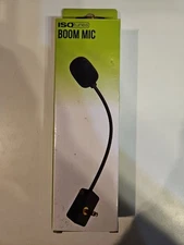 ISOtunes Boom Microphone Attachment Link 2.0 Adjustable Noise Reducing Black