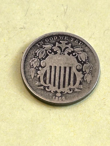 1866-P Shield Nickel — photo from another recent sale