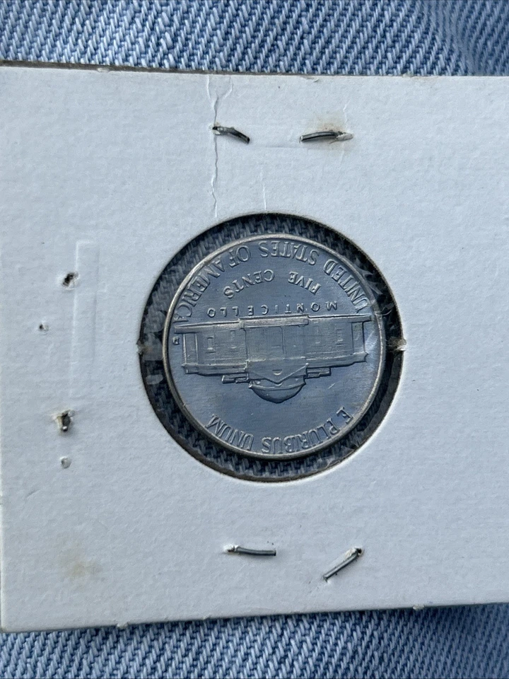 1953 Jefferson Nickel D-BU Uncirculated Coin Free Shipping - Image 2 of 3