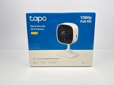TP-Link Tapo C100 1080P Indoor Security Camera Motion Audio Night Vision Alexa