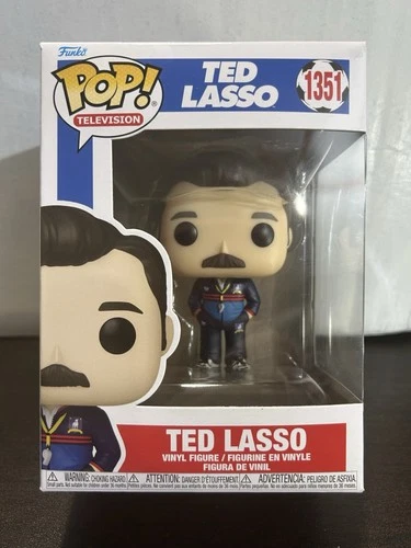 Ted Lasso Pop Television Funko Pop 1351 with protector