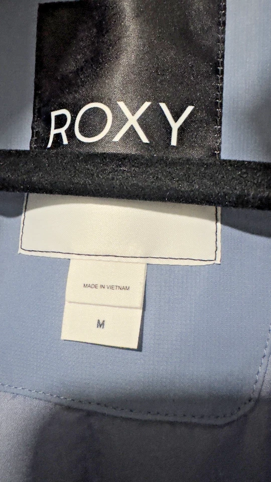 Jaqueta de Snowboard Roxy Billie Feminina Média - Azul Bebê Quente Elegante Feminina  - Imagem 2 de 4